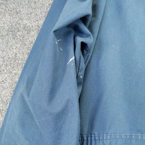 Big Mac Utility Work Uniform Coveralls Size 42x31.5 Blue Long Sleeve Carpenter - Picture 7 of 12